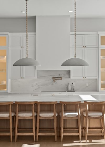 interior kitchen cabinet painting - espresso brown finish